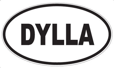 DYLLA - Oval Sticker