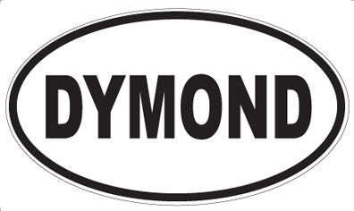 DYMOND - Oval Sticker