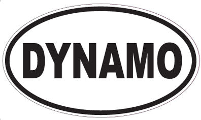 DYNAMO - Oval Sticker