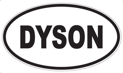 DYSON - Oval Sticker