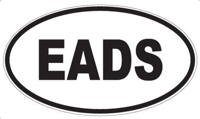 EADS - Oval Sticker