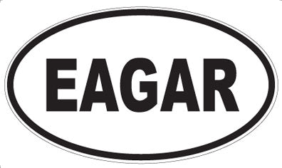 EAGAR - Oval Magnet