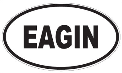 EAGIN - Oval Magnet
