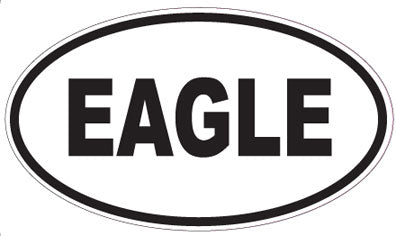 EAGLE - Oval Magnet