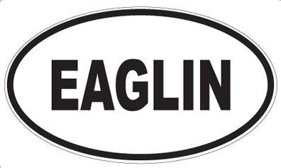EAGLIN - Oval Magnet