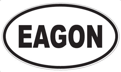 EAGON - Oval Sticker