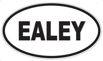 EALEY - Oval Magnet
