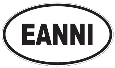 EANNI - Oval Magnet