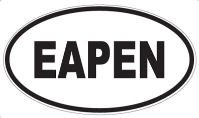EAPEN - Oval Sticker