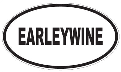 EARLEYWINE - Oval Sticker