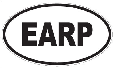 EARP - Oval Sticker