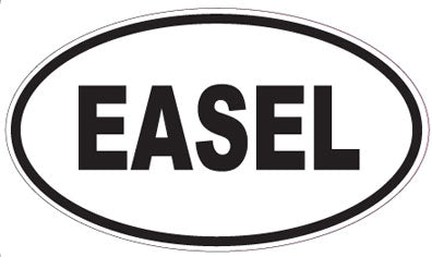 EASEL - Oval Magnet