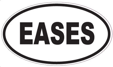 EASES - Oval Magnet