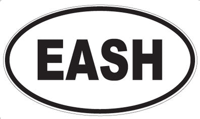EASH - Oval Magnet