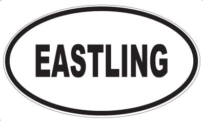 EASTLING - Oval Sticker