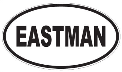 EASTMAN - Oval Magnet