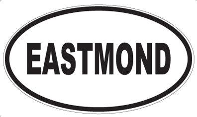 EASTMOND - Oval Sticker