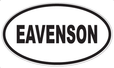 EAVENSON - Oval Magnet