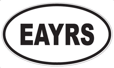 EAYRS - Oval Magnet