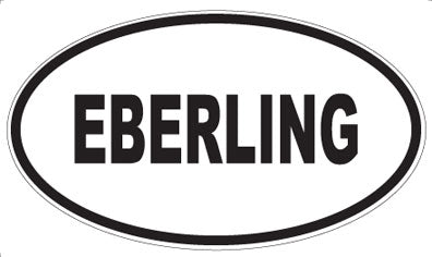 EBERLING - Oval Sticker