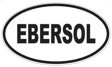 EBERSOL - Oval Sticker