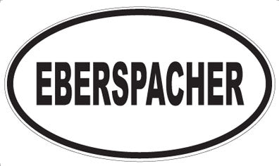 EBERSPACHER - Oval Sticker