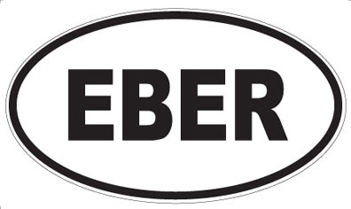 EBER - Oval Magnet