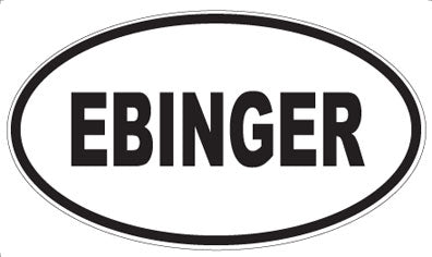 EBINGER - Oval Magnet