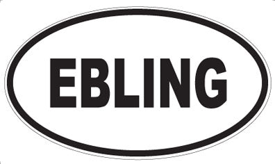 EBLING - Oval Magnet