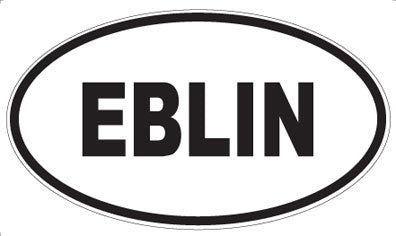 EBLIN - Oval Magnet