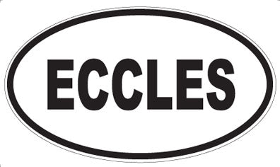 ECCLES - Oval Magnet