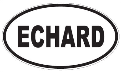 ECHARD - Oval Magnet