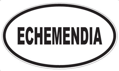 ECHEMENDIA - Oval Magnet