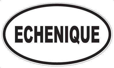 ECHENIQUE - Oval Magnet