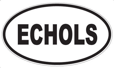 ECHOLS - Oval Magnet