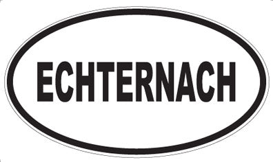 ECHTERNACH - Oval Magnet