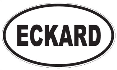 ECKARD - Oval Magnet