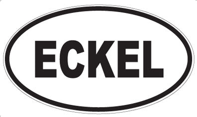 ECKEL - Oval Magnet