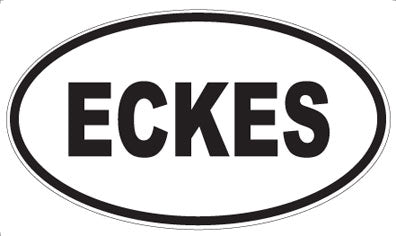 ECKES - Oval Magnet