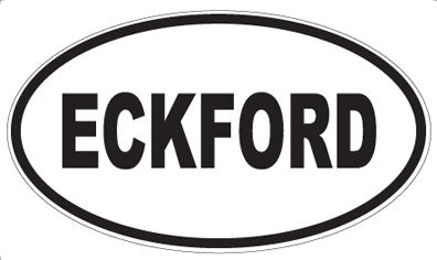 ECKFORD - Oval Magnet