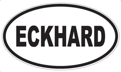 ECKHARD - Oval Magnet