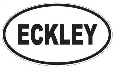 ECKLEY - Oval Magnet