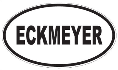 ECKMEYER - Oval Magnet