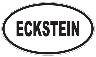 ECKSTEIN - Oval Magnet