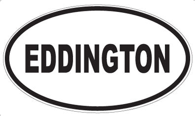 EDDINGTON - Oval Magnet