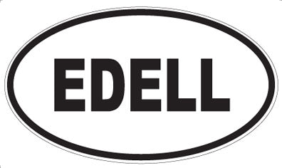 EDELL - Oval Magnet