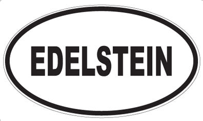 EDELSTEIN - Oval Magnet