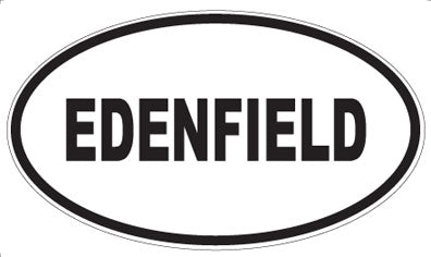 EDENFIELD - Oval Sticker