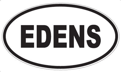 EDENS - Oval Magnet