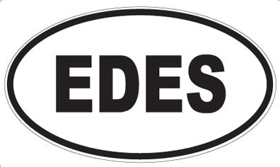 EDES - Oval Magnet